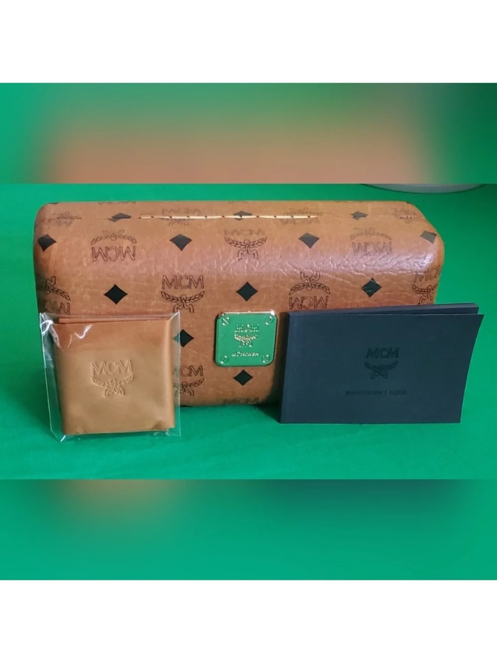 MCM Sunglass Case with Care Book and Embossed Cleaning Cloth - Picture 2 of 12